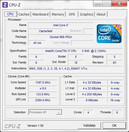 System info CPUZ CPU