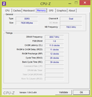 CPU-Z Memoria