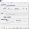 System info: CPU-Z Mainboard