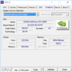 System info: CPU-Z Grafik