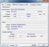 Información del sistema: CPUZ Placa base