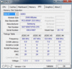 Información del sistema CPUZ:  RAM SPD