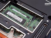 La E5500 con un chip gráfico GMA 4500M HD integrado en combinación con un CPU Intel Core 2 Duo, ofrece suficiente potencia para aplicaciones de oficina del día a día.