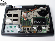 The Dell Studio 17 can provide up to 640GB hard disk gross capacity, because it has two hard disk slots.