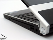 El drive óptico es una unidad slot-in y contribuye más con la apariencia de la portátil.
