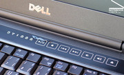 Hot keys sensibles al toque normalmente son parte de portátiles de consumidores, pero también facilitan el control de una portátil de negocios.