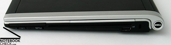 Dell XPS M1330 Anschlüsse