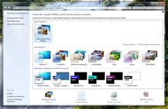 Windows Vista sin embargo no ofrece muchos diseños, pero tienes mano libre con los esquemas de color.