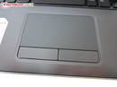 El touchpad tiene una buena superficie.