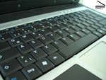 Se puede utilizar el teclado del MSI M635 agradablemente y sin ruido.