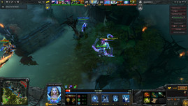 Dota 2 en 3840x2160 Configuración Ultra = 16.7 fps