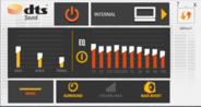 La combinación del software DTS Sound...