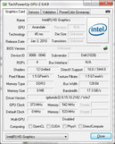 Información del sistema CPUZ Cache