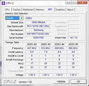 Información del sistema CPUZ RAM SPD