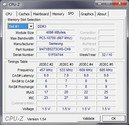 Información del Sistema CPUZ RAM SPD