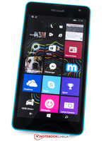 En análisis: Microsoft Lumia 535. Modelo de pruebas cortesía de Microsoft Alemania.