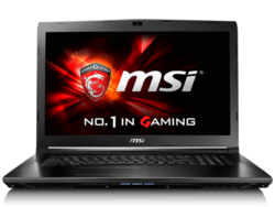 MSI GL72 6QF. Modelo de pruebas ofrecido por Xotic PC.