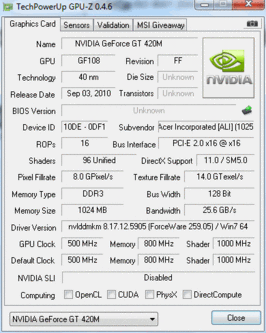 Información del sistema: CPUZ CPU