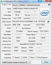 Información del sistema GPUZ Intel HD