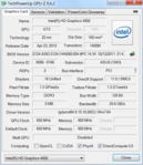 GPUZ Intel HD Graphics 4000