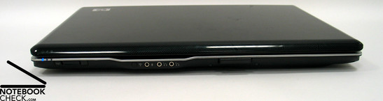 HP Pavilion dv9580eg Interfaces