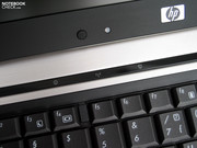 Como una característica visual el EliteBook 6930p ofrece un rango de teclas adicionales encima del teclado.
