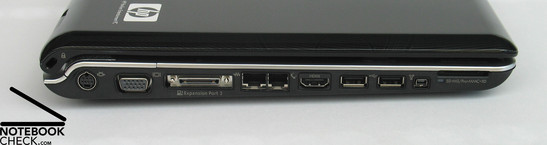 HP Pavilion dv6598eg Interfaces