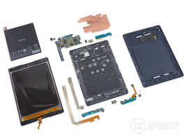 La valoración de mantenimiento del Nexus 9 es pobre (source: http://www.iFixit.com)
