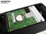 Un HDD con 500 GB (5400 r/min) ya se encuentra instalado