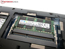Una ranura RAM DDR3 está libre por lo que se puede aumentar la RAM hasta 16 GByte.