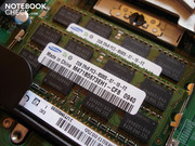Ambos compartimientos RAM están ocupados con 2x 2048 MByte DDR3 RAM