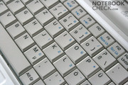 El pequeño teclado es una de las debilidades del Eee PC