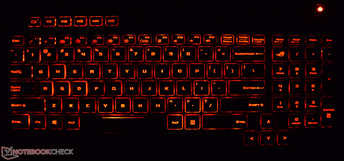 Teclado iluminado