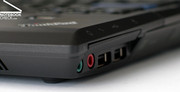 The wedge-like edge styling of the case works as a disadvantage for the accessibility and adjustment of the connections.