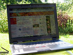 Thinkpad SL400 Outdoors