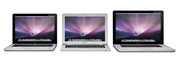 ..., como la familia completa de la MacBook Aluminium,...