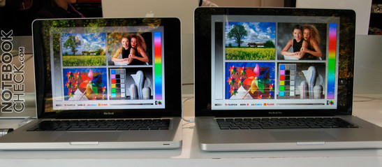 Ángulos de visión de la MacBook vs. MacBook Air