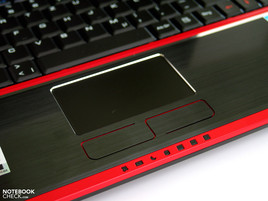 Touchpad del MSI GT725