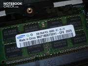 2x 2 GBytes de DDR3-8500 están ya incluidos.