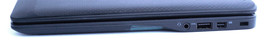 Derecha: Lector SD, clavija estéreo combinada, USB 3.0, mini-DisplayPort, Bloqueo Kensington
