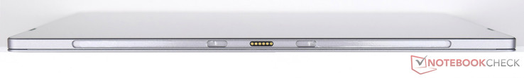 Bottom: keyboard dock connector