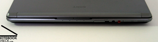 Sony Vaio VGN FE-41z Interfaces