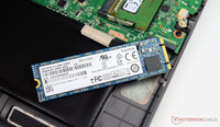 Sandisk delivers the SSD in the M.2 2280 format.