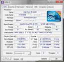 System info CPUZ CPU