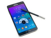En análisis: Samsung Galaxy Note 4 (SM-N910F). Modelo de pruebas cortesía de Notebooksbilliger.