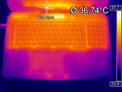 Temperature idle (top)