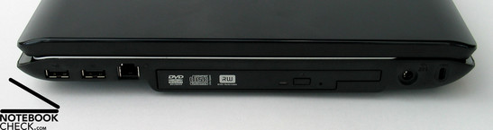 Interfaces del Toshiba Satellite A200-1O6