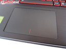 El extremadamente inestable touchpad es uno de los mayores defectos del Y510p.