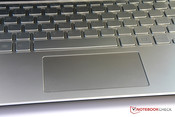 EL ClickPad es grande, elegante y agradable de usar.
