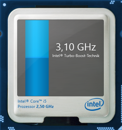 3.1 GHz max Turbo